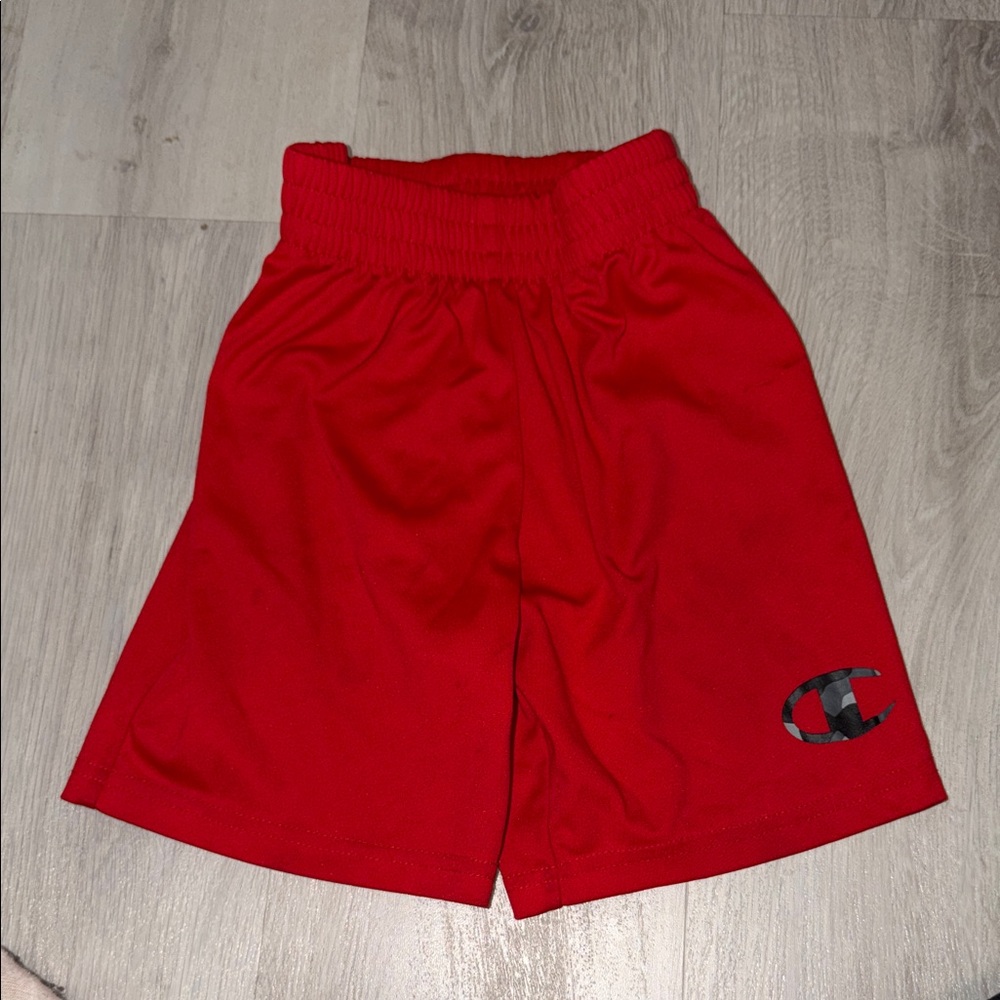 Champion Kids Bright Red Shorts